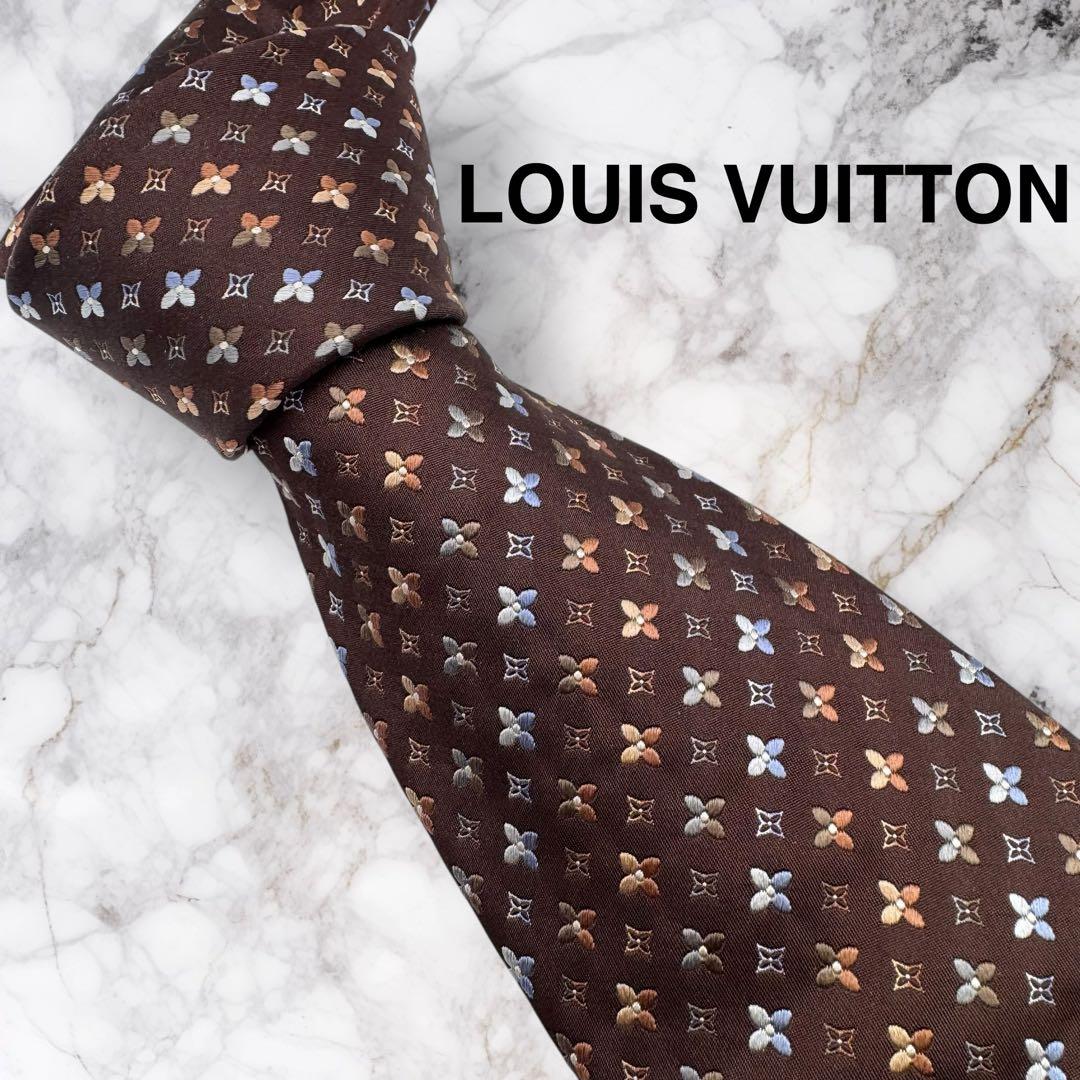 LOUIS VUITTON ルイヴィトン LV ネクタイ モノグラム 総柄