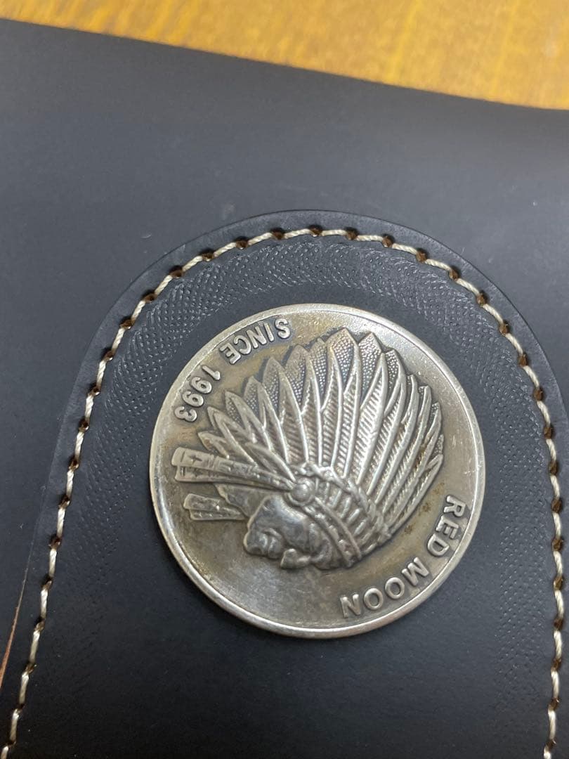 未使用品 Redmoon(レッドムーン)ロングウォレット 革財布 ハンドメイド