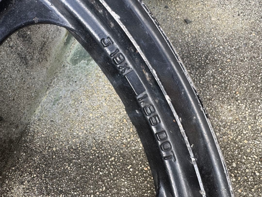 こ*ま様 z400fx 前後ホイール E1 E2 E3