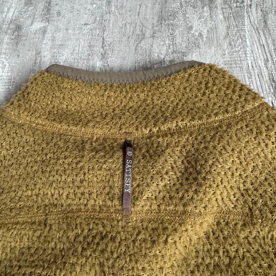 ウォーキング・ランニングウェア SATISFY GHOSTFLEECE AD LIGHT HALF-ZIP