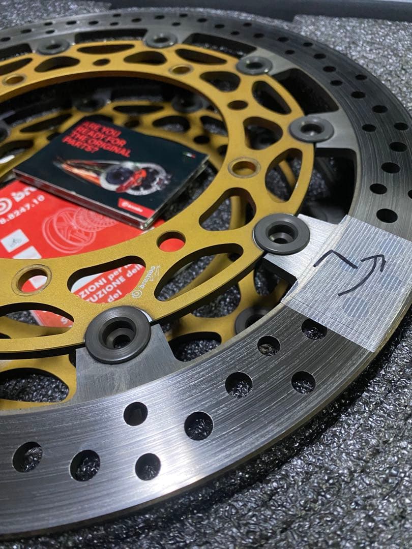 bremboフロントディスクローター2枚セット