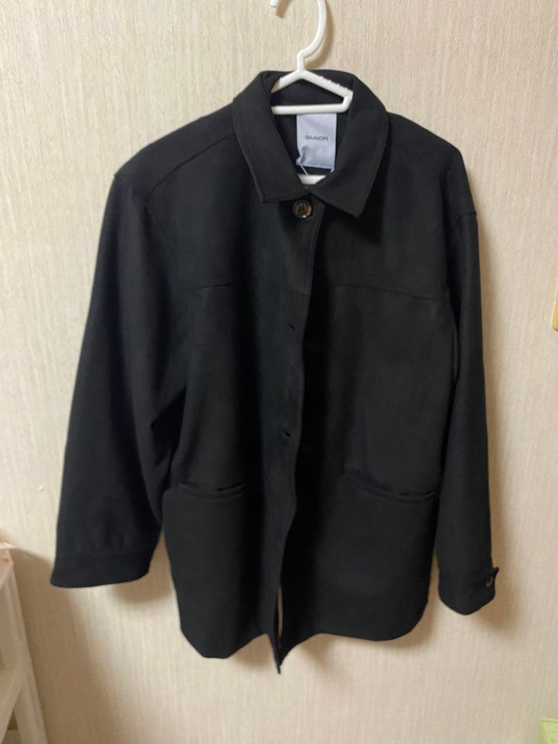 GIUNON suede touch jacket / スエードタッチジャケット
