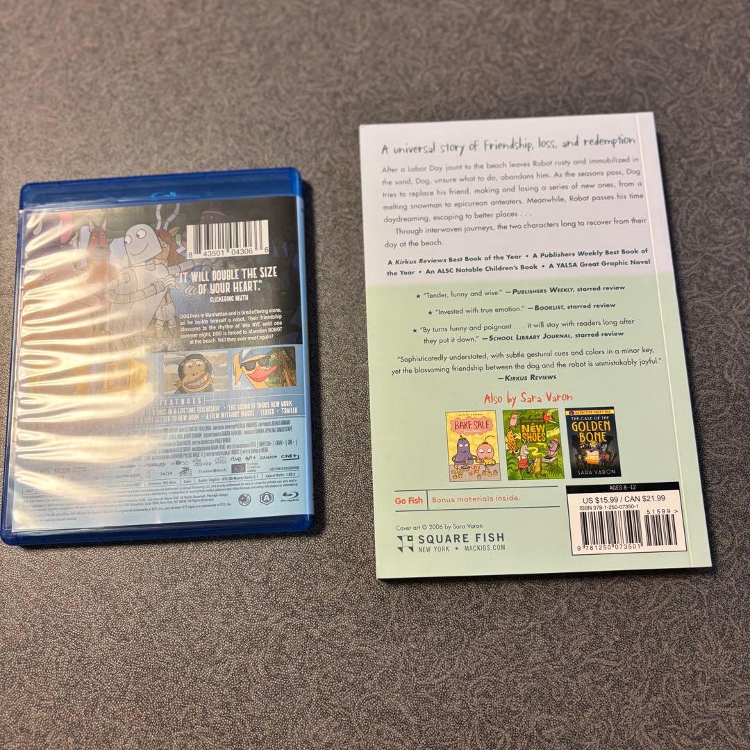 ロボット・ドリームズ　ROBOT 本、Blu-rayセット