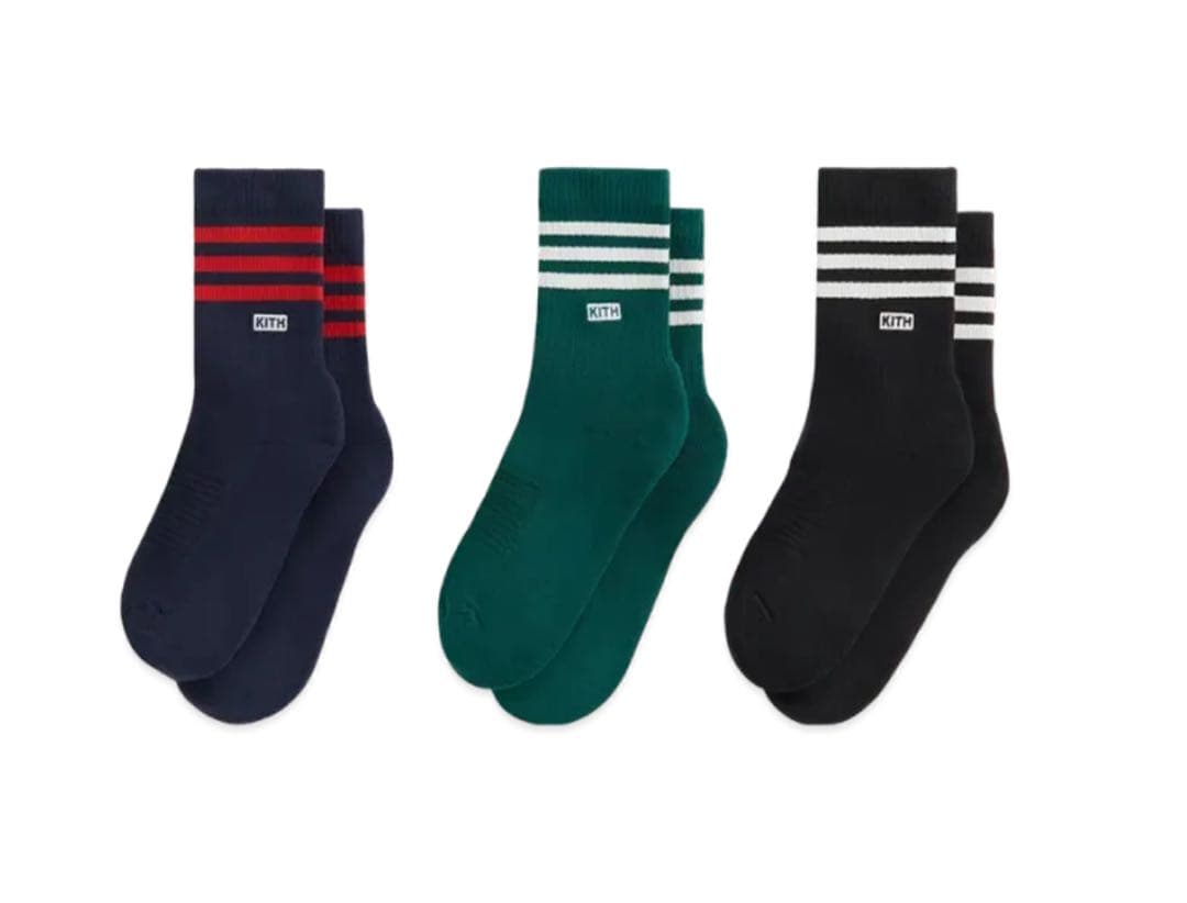 レッグウェア Kith adidas Football Sock Pack M