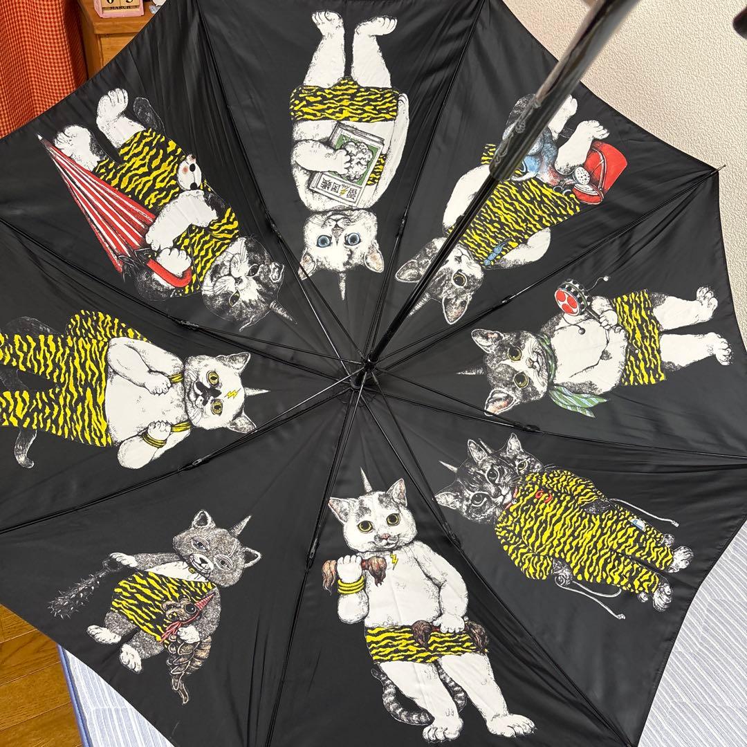 猫屋敷様　ヒグチユウコ　GUSTAVE かみなり様傘