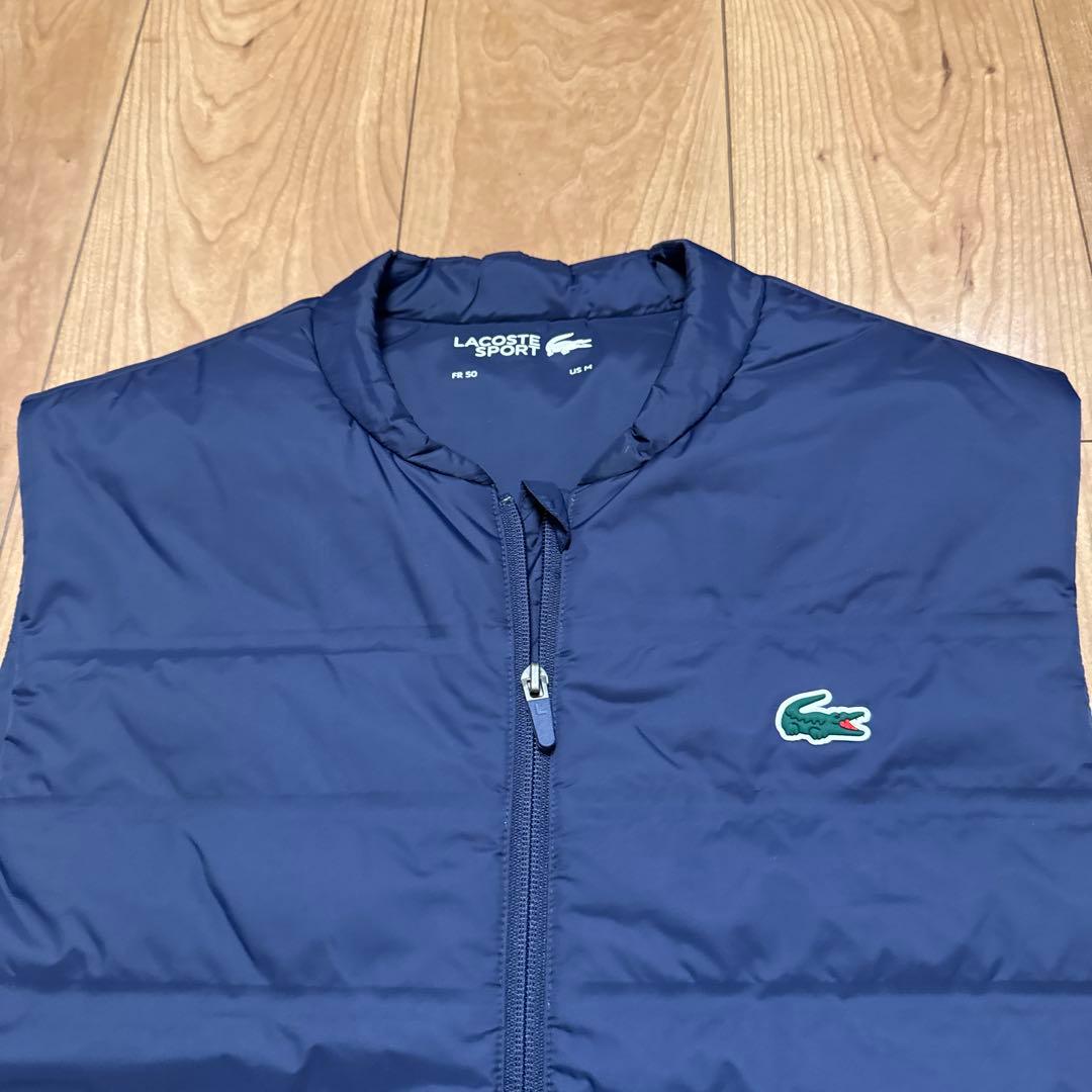 LACOSTE ネイビー ベスト US M