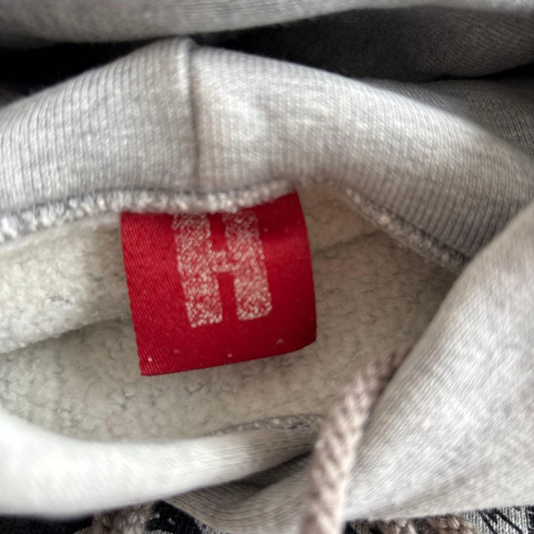 HYSTERIC GLAMOUR グレー フード付きパーカー FREEサイズ