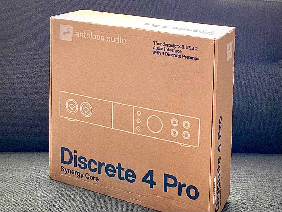 DTM・DAW ANTELOPE Discrete 4 Pro Synergy Core