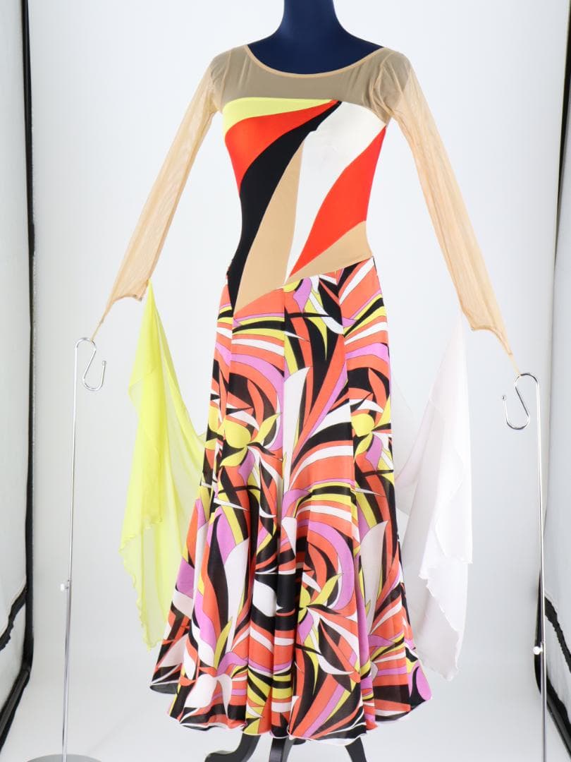 【美品 日本製 社交ダンス衣装】in the MOOD インザムード ドレス