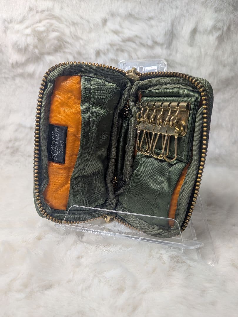 未使用品✨PORTER ポーター キーケース セージグリーン タンカー 希少