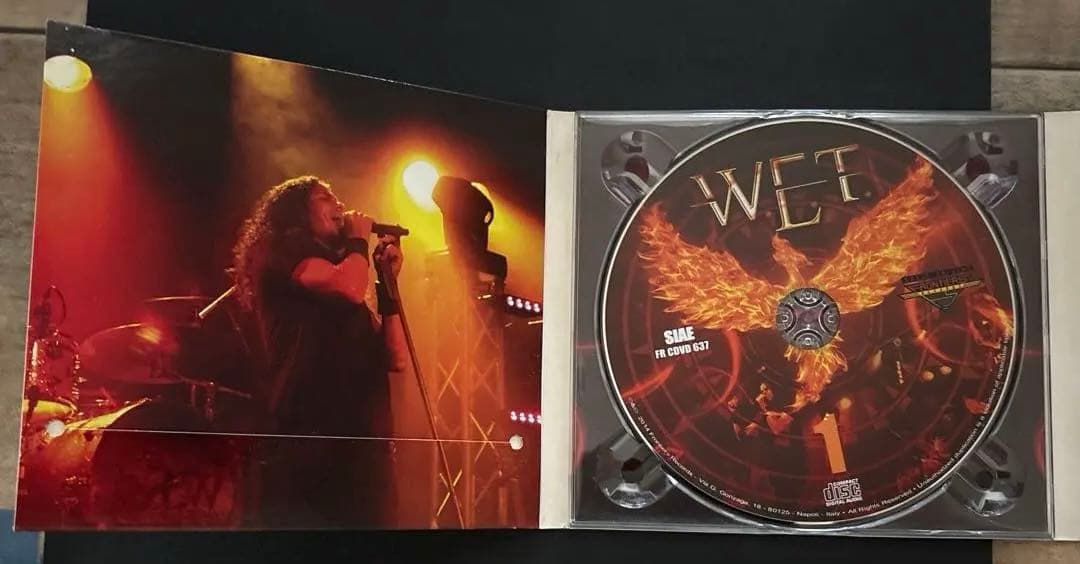 W.E.T. 「ONE LIVE-IN STOCKHOLM」輸入盤2CD/DVD