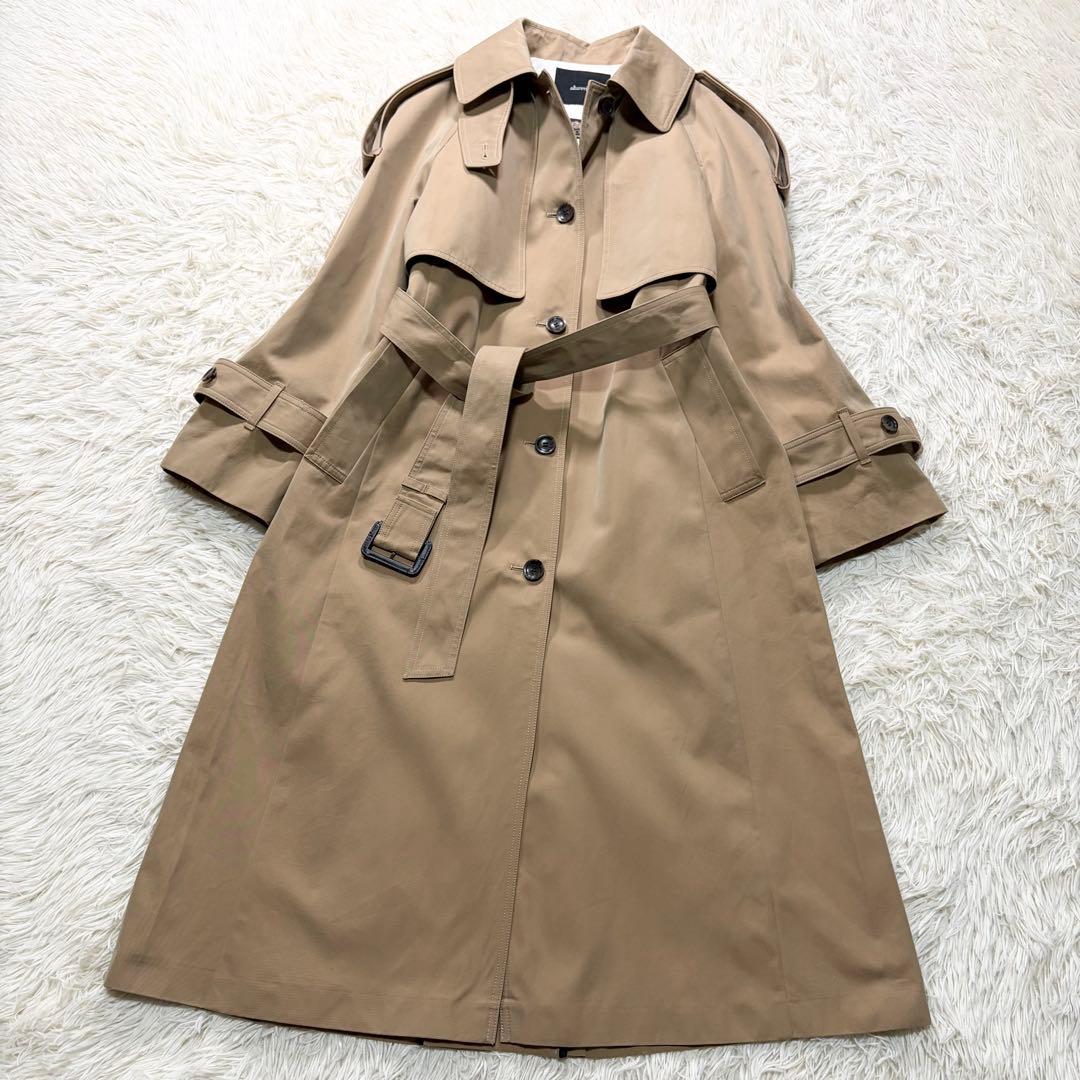 ✨美品✨完売品✨高級イタリア生地使用　アルアバイル　ジオべトレンチコート　日本製