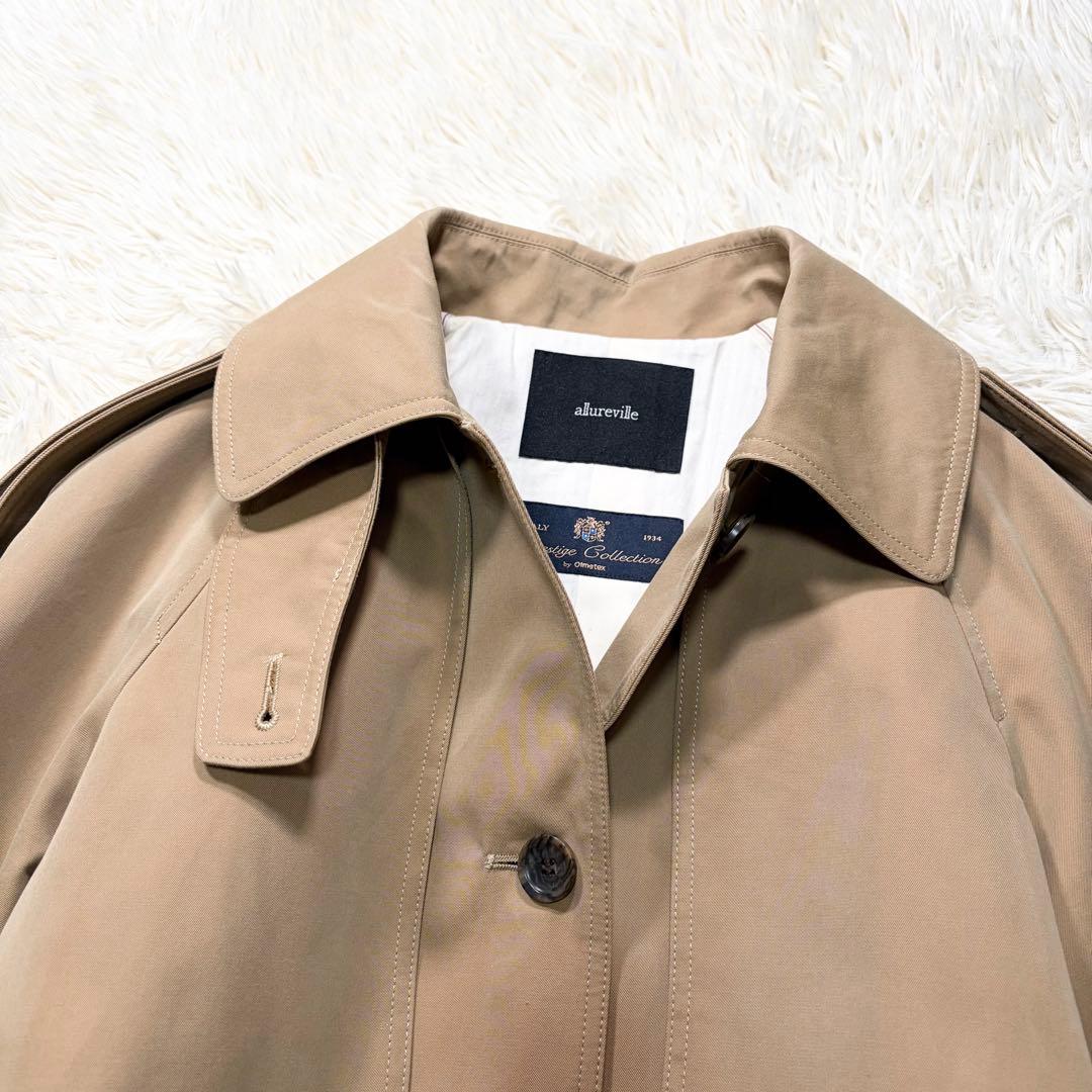 ✨美品✨完売品✨高級イタリア生地使用　アルアバイル　ジオべトレンチコート　日本製