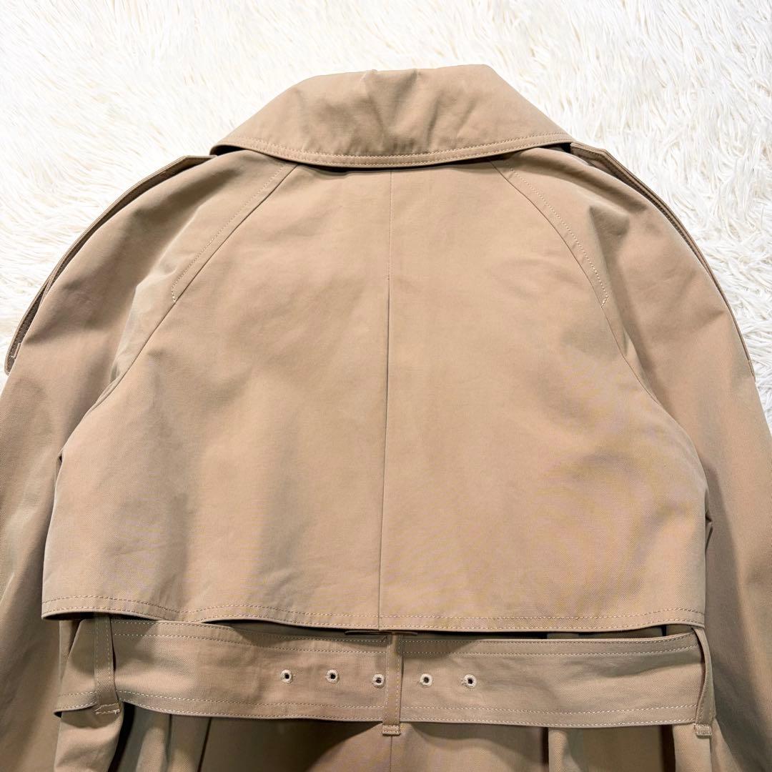 ✨美品✨完売品✨高級イタリア生地使用　アルアバイル　ジオべトレンチコート　日本製