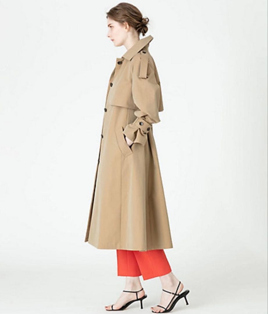 ✨美品✨完売品✨高級イタリア生地使用　アルアバイル　ジオべトレンチコート　日本製