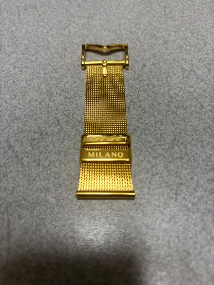 ガガミラノ　46mm ステンレスメッシュベルト イエローゴールド 新品未使用