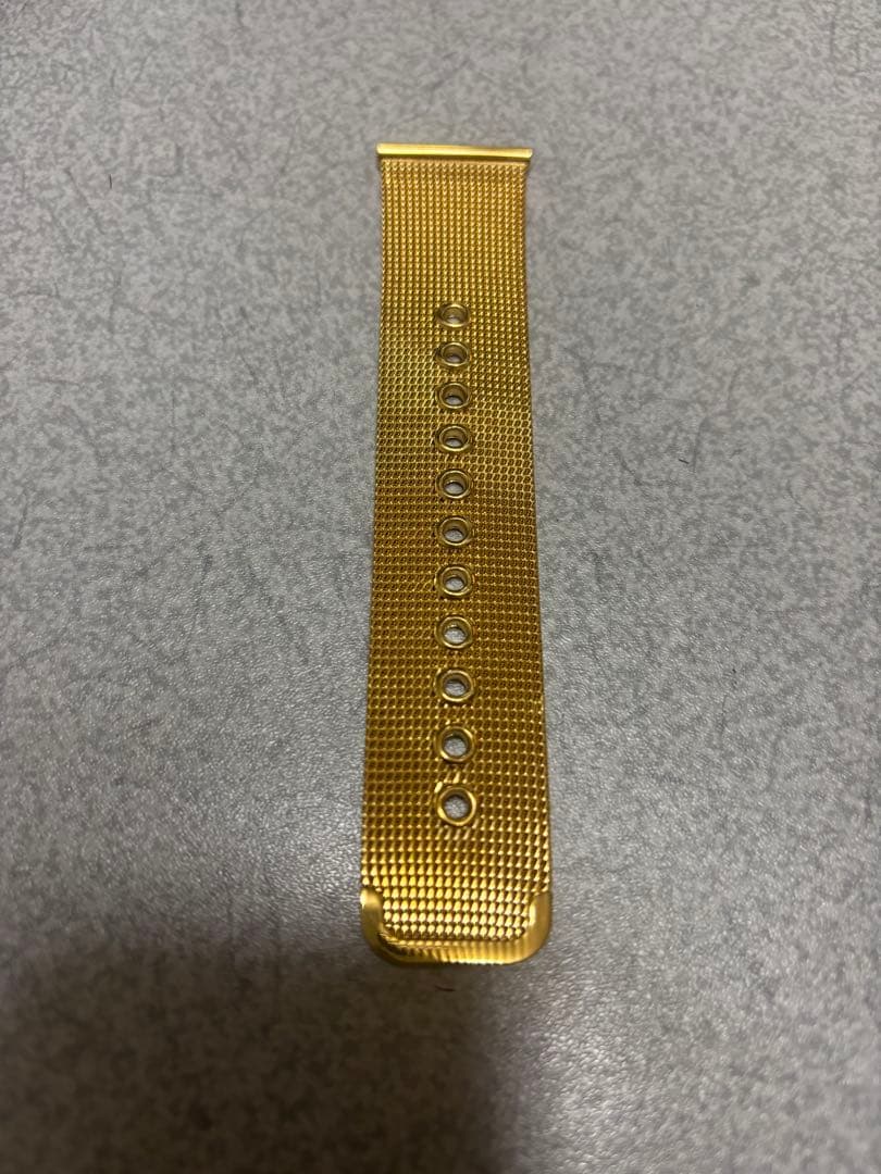 ガガミラノ　46mm ステンレスメッシュベルト イエローゴールド 新品未使用