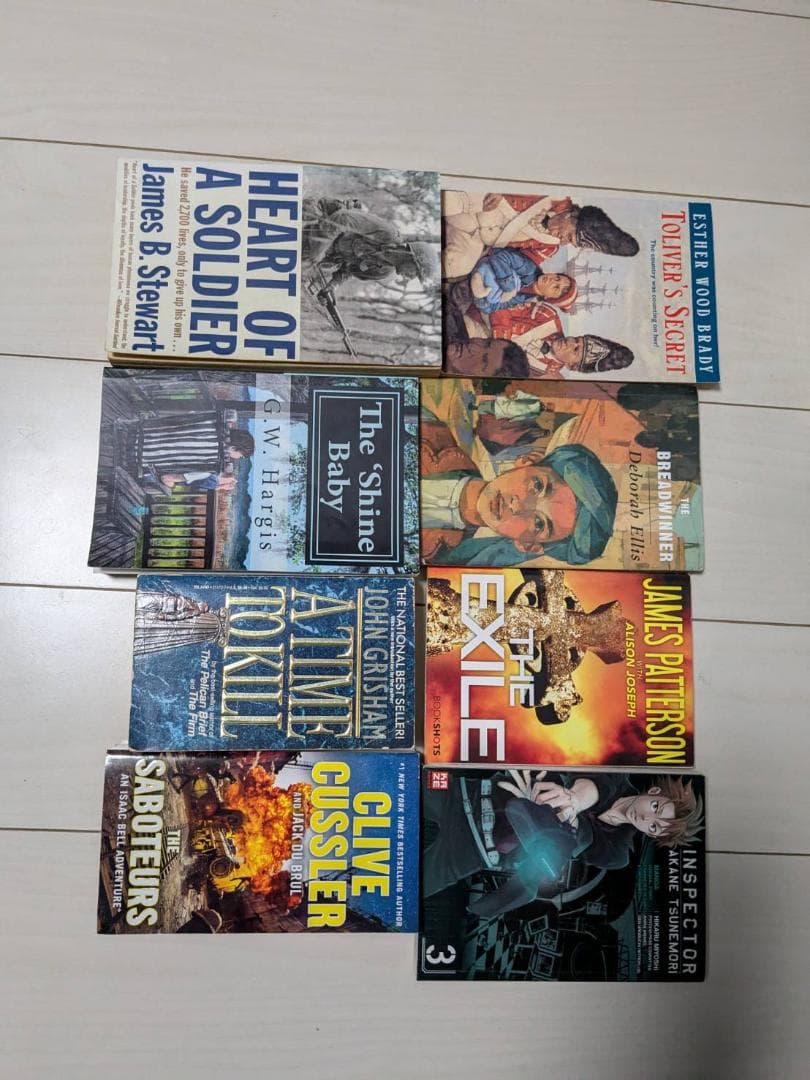 洋書140冊（戦争、小説、歴史）