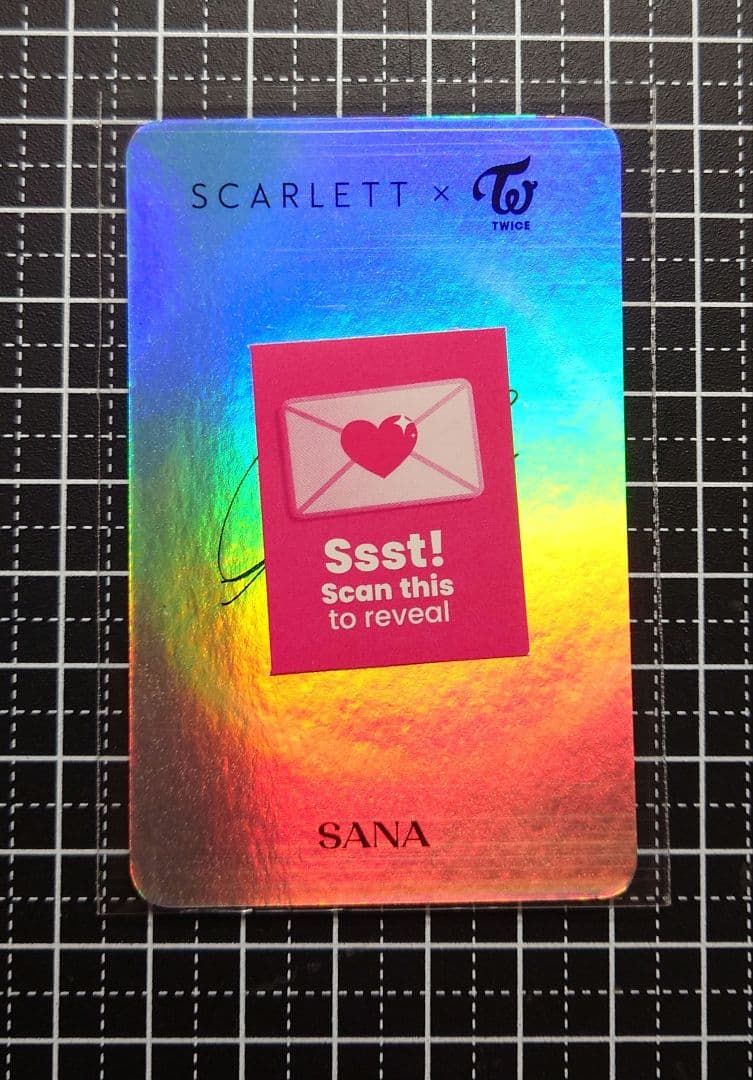 TWICE scarlet スカーレット 第1弾 インドネシア サナ トレカ