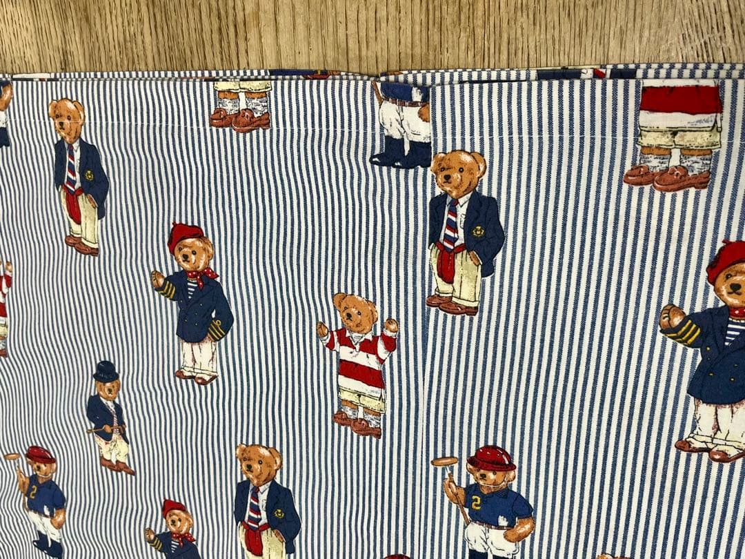 ✴︎Ralph Lauren✴︎ポロベア フラットシーツ ダブルサイズ