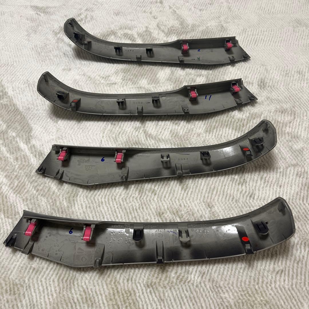 プリウス30 Gsマットブラック内装トリムパーツ4点セット トヨタ純正部品