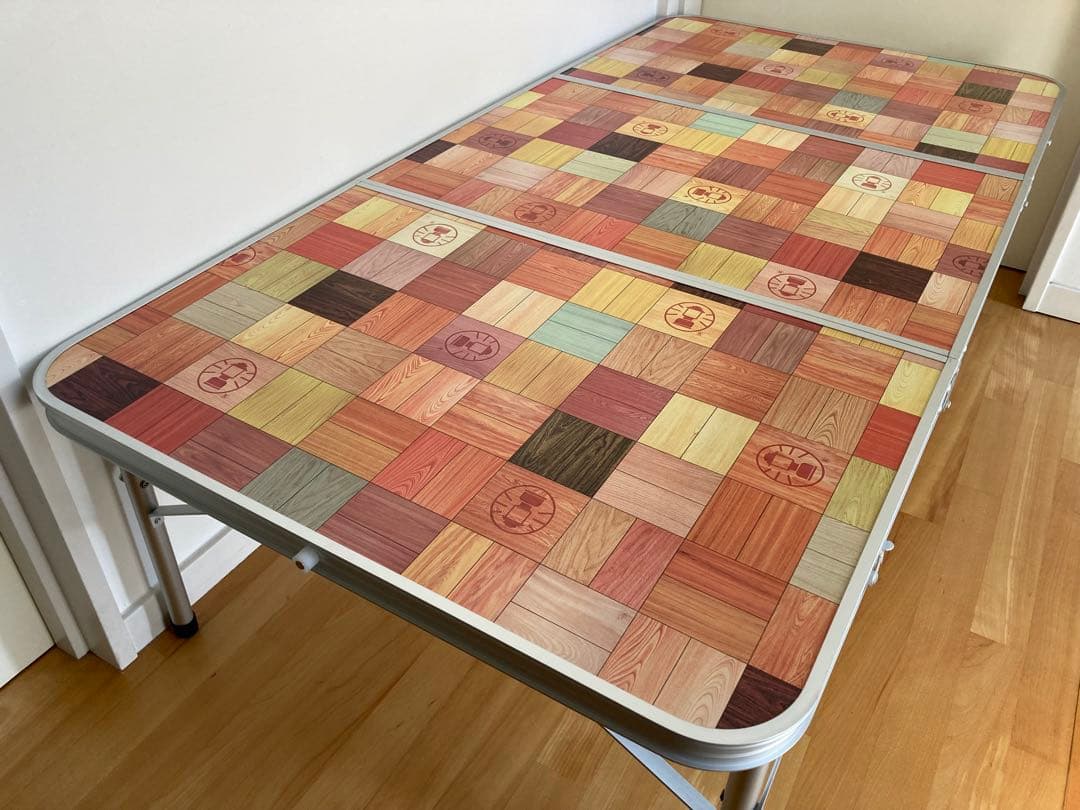 コールマン　テーブル　ナチュラルモザイクリビングテーブル　140