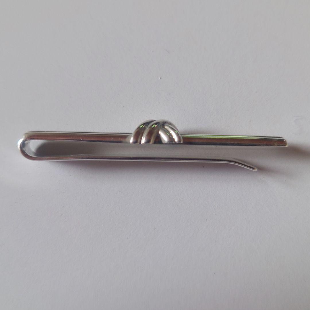 極美品 ティファニー ネクタイピン シグネチャークロス 1992 シルバー925