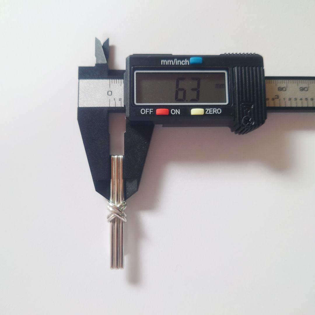 極美品 ティファニー ネクタイピン シグネチャークロス 1992 シルバー925