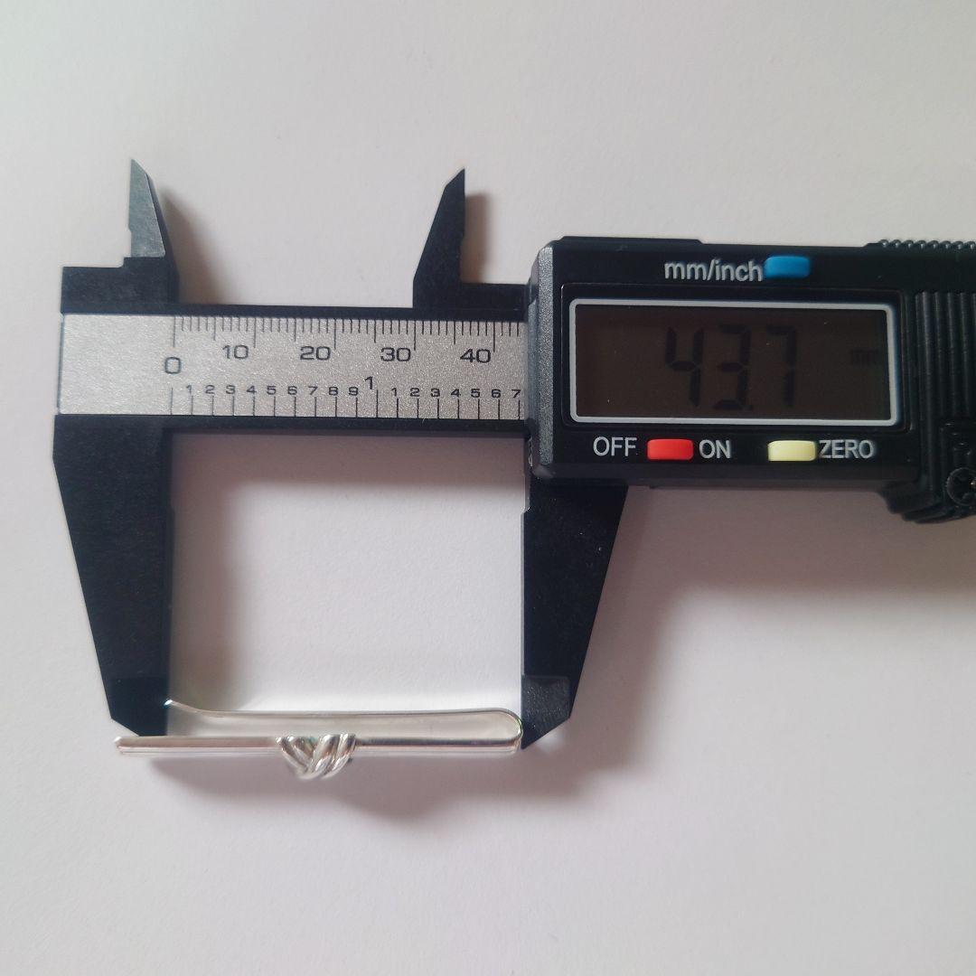 極美品 ティファニー ネクタイピン シグネチャークロス 1992 シルバー925