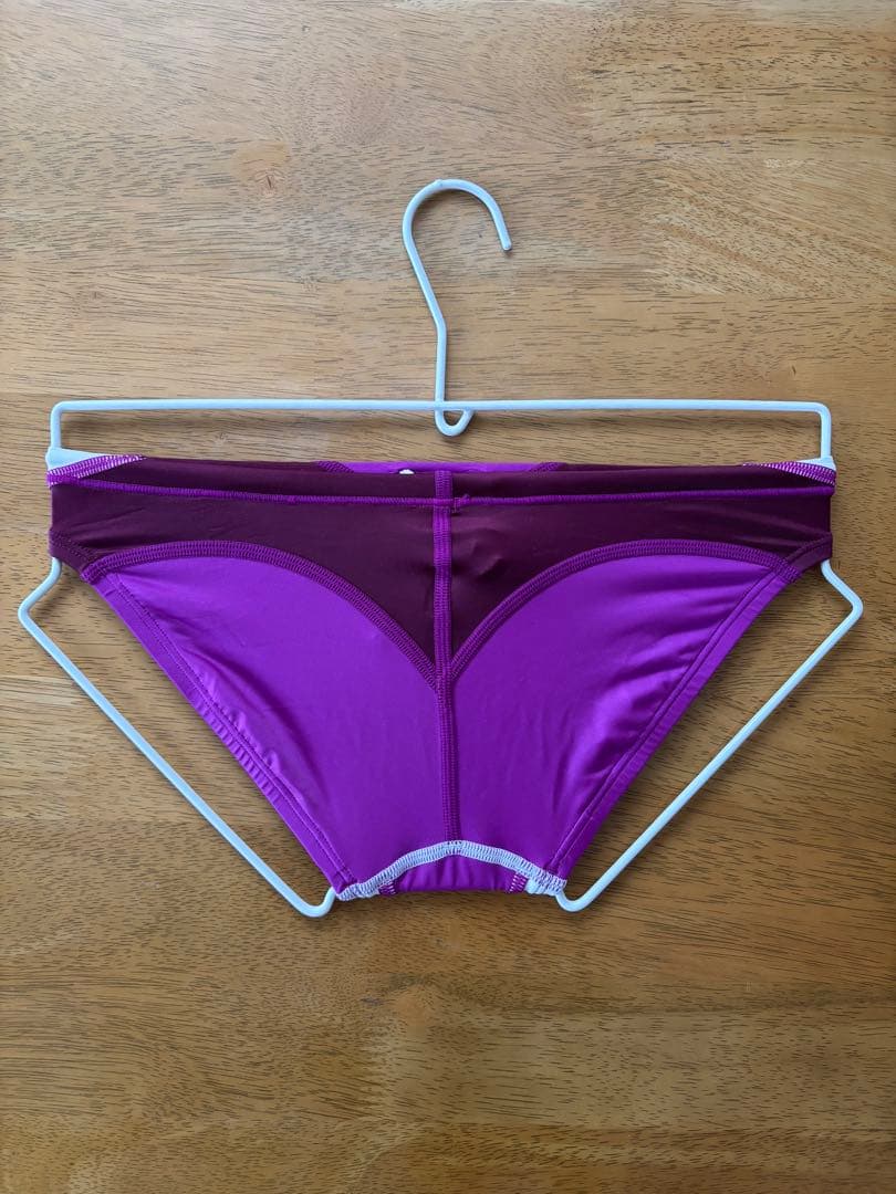 Speedo 競泳水着　パープル Vパン・競パン　SD70A01N SS