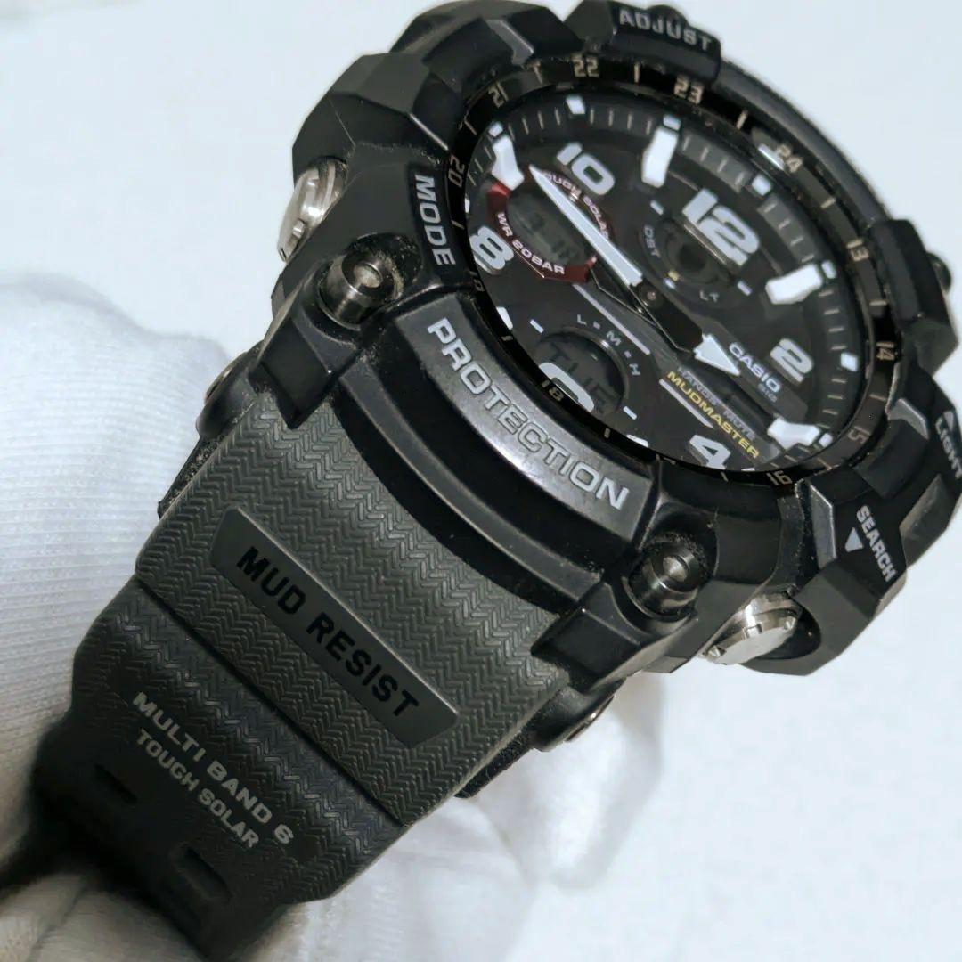 カシオ　G-SHOCK　マッドマスターGWG-100-1A8JF　ソーラー電波