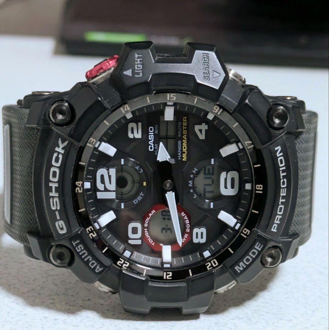 カシオ　G-SHOCK　マッドマスターGWG-100-1A8JF　ソーラー電波