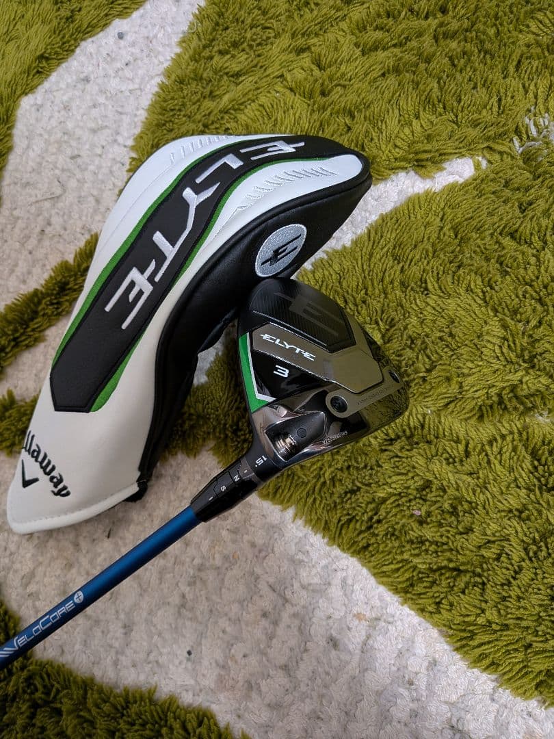 超美品 キャロウェイ エリートX 3W（15度）24ベンタスブルー 7X