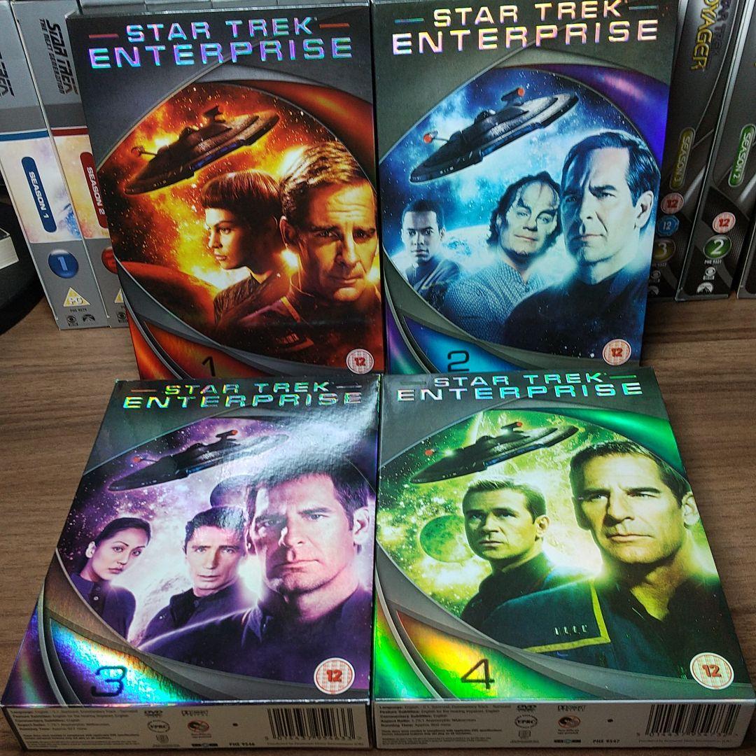 【分売可能】【海外盤】スタートレック　全５シリーズ　まとめ売り（193DVD）