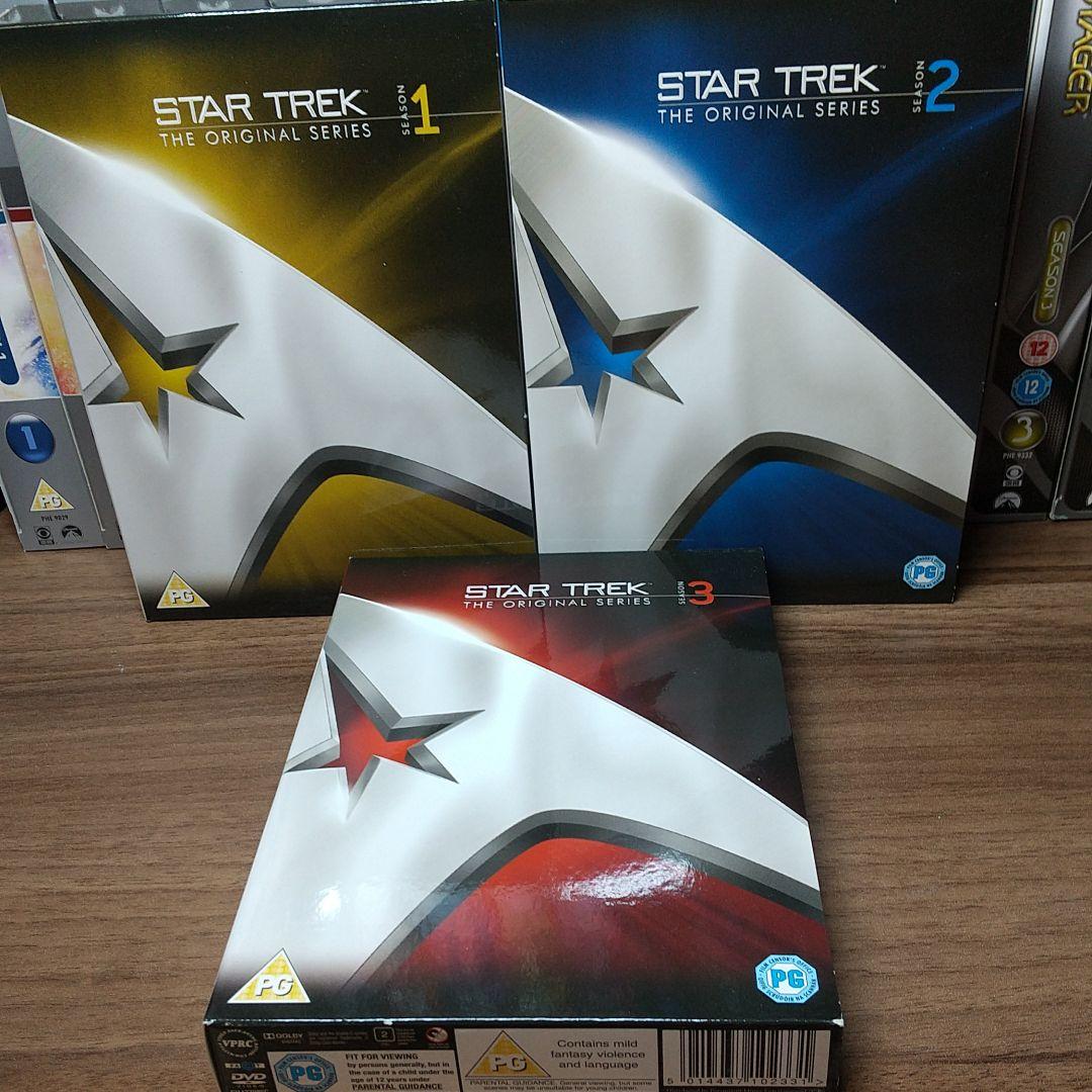 【分売可能】【海外盤】スタートレック　全５シリーズ　まとめ売り（193DVD）
