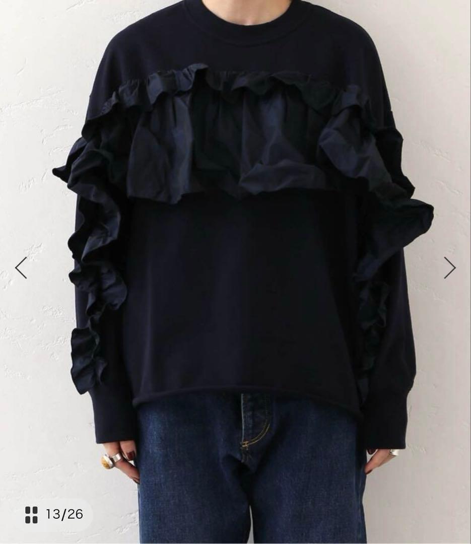 【新品】journal standard luxe タフタフリルプルオーバー