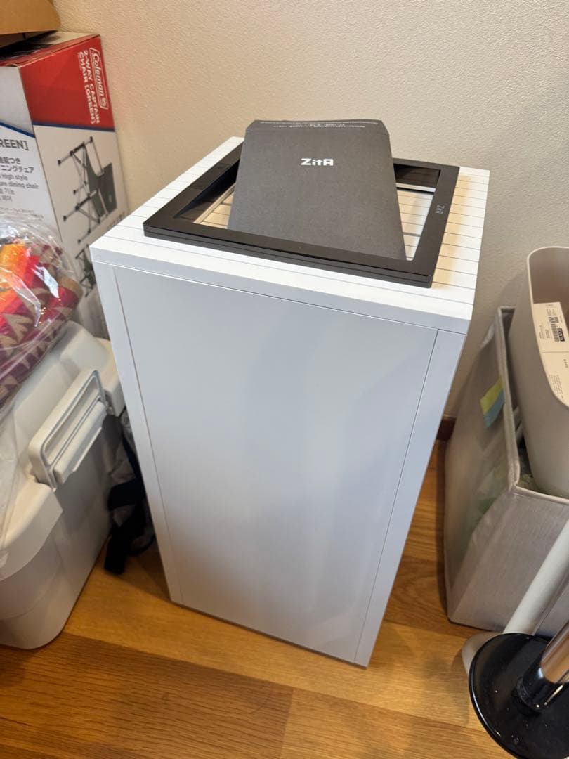 ZitA SQUARE ホワイト 自動開閉ごみ箱 新品未使用