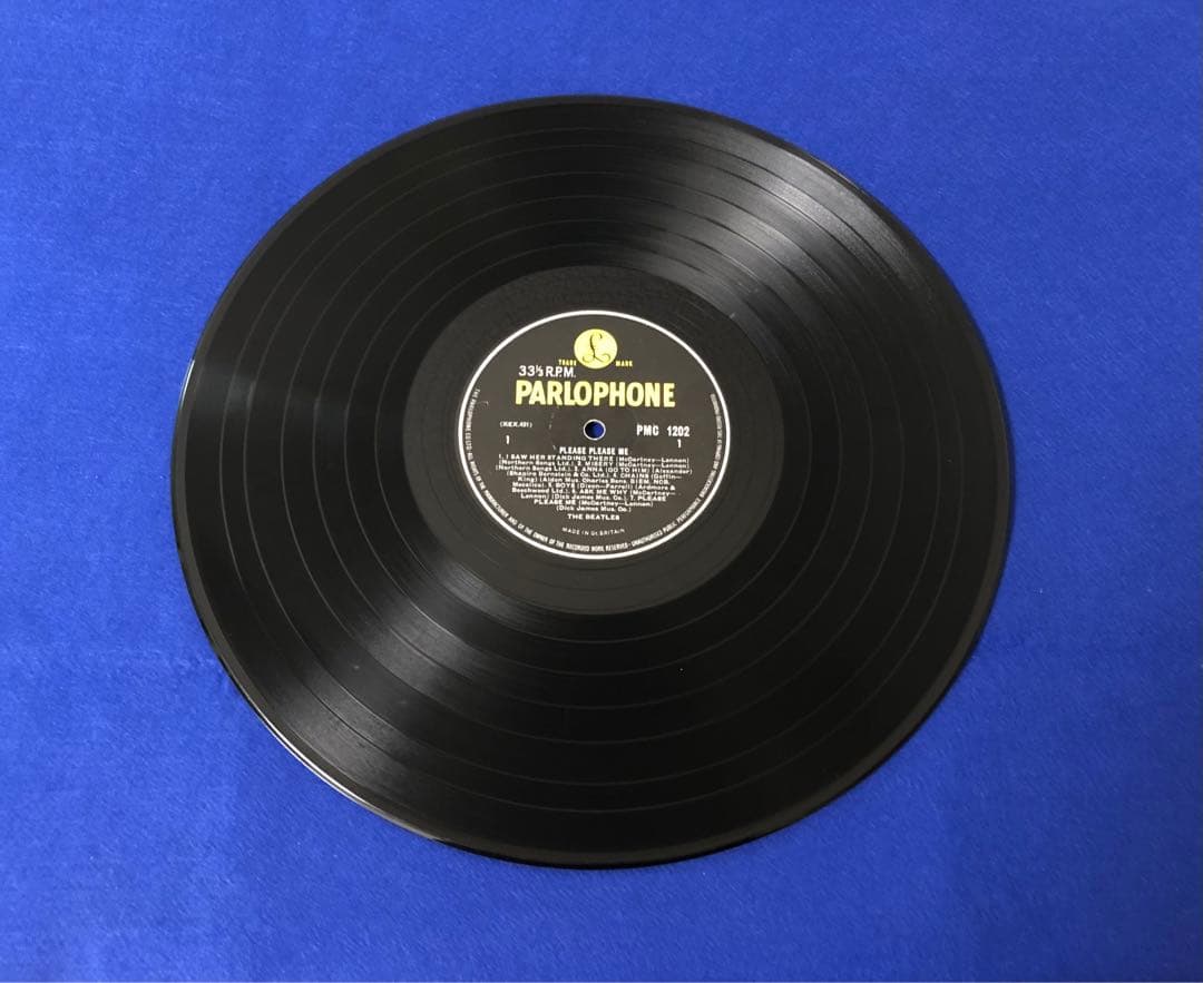UKOrg 3rd ビートルズ Please Please Me Mono