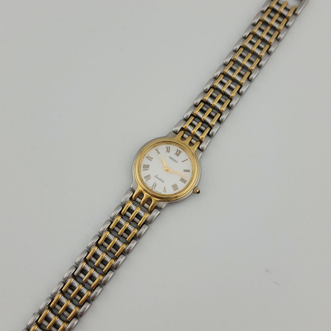 希少 ​極美品・電池交換済セイコー エクセリーヌ 7321-0530 稼働品