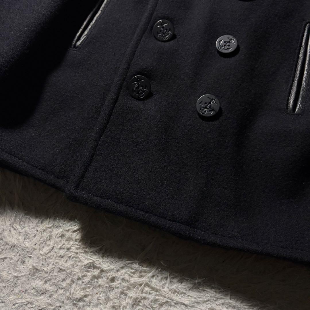 美品■schott ピーコート　ブラック　760 USA製