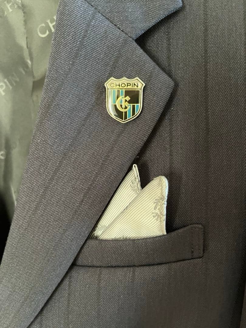 Chopin フォーマルスーツセット 120(ガーメントカバー付き)