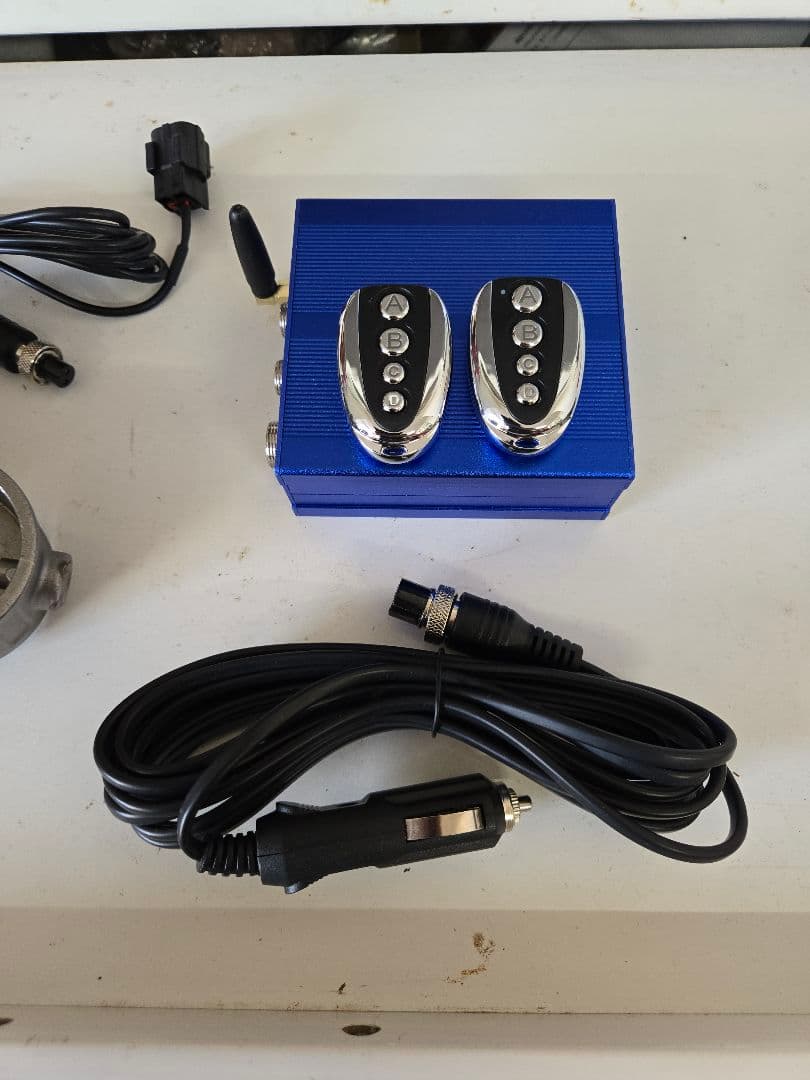 電動可変バルブ　マフラー　バルブ　電動　50.8Φ　12V　 角度調整機能付き