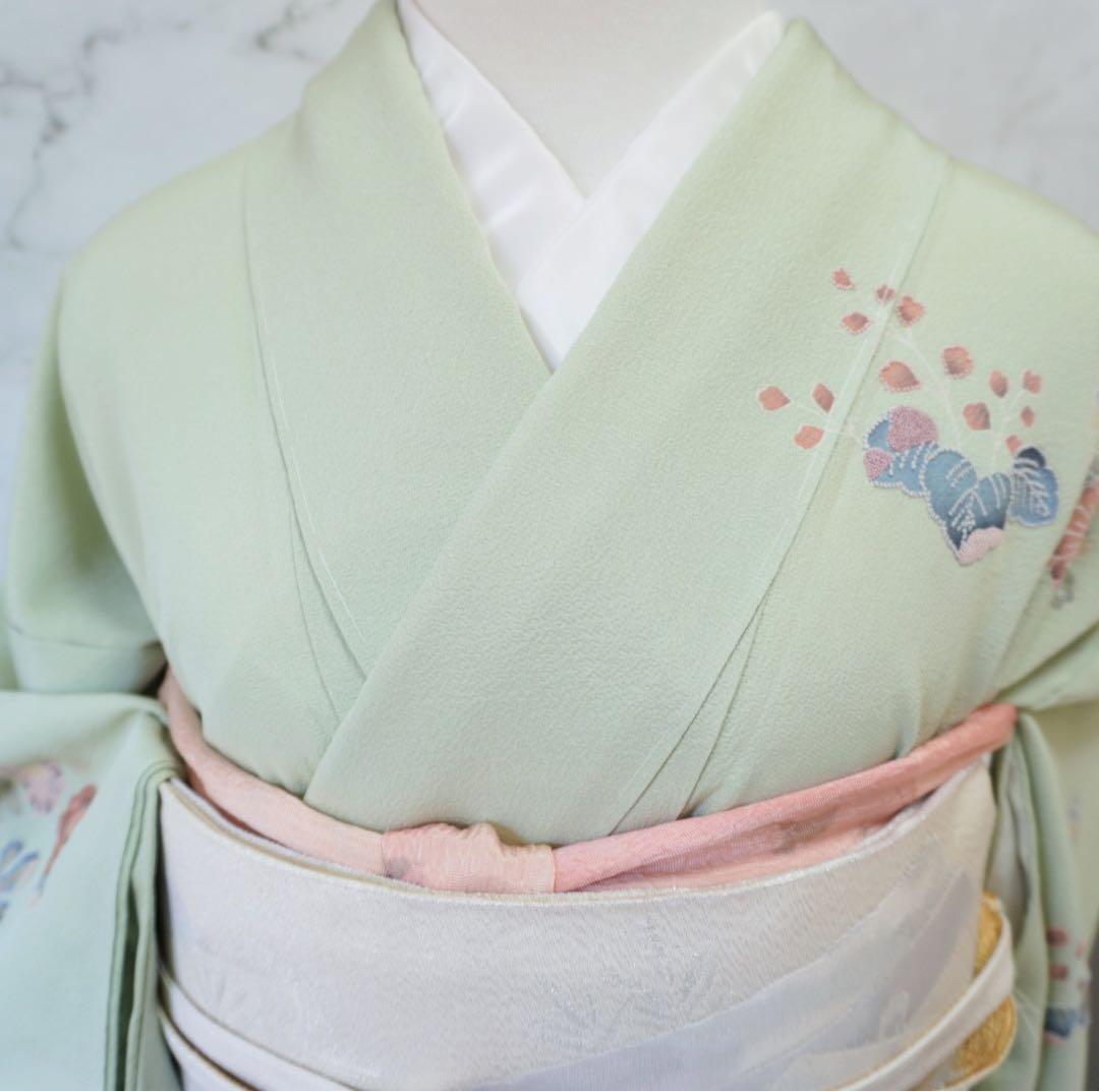 訪問着フルセットa513B 卒業式入学式　お宮参り七五三　結婚式　未着用 やまと