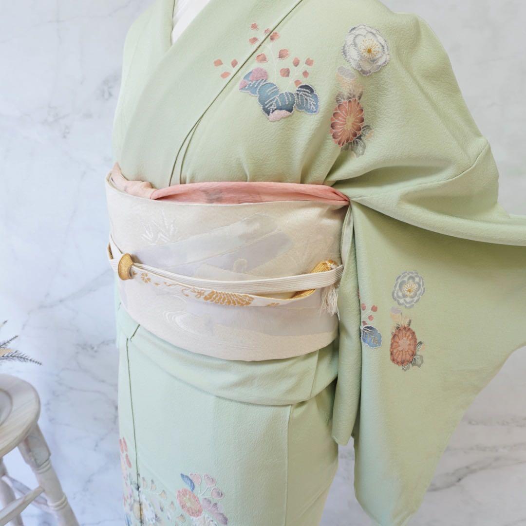 訪問着フルセットa513B 卒業式入学式　お宮参り七五三　結婚式　未着用 やまと