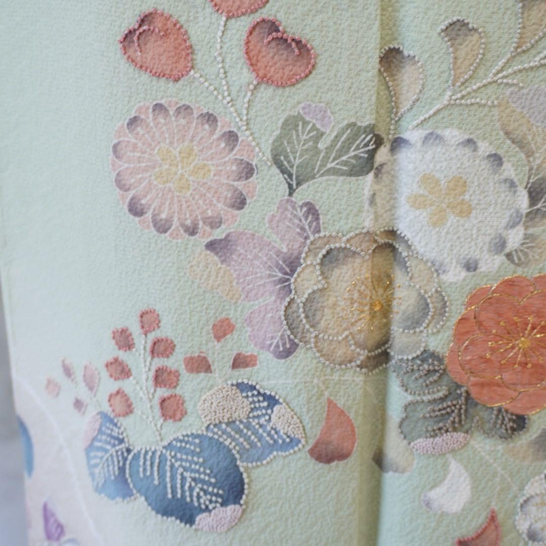 訪問着フルセットa513B 卒業式入学式　お宮参り七五三　結婚式　未着用 やまと