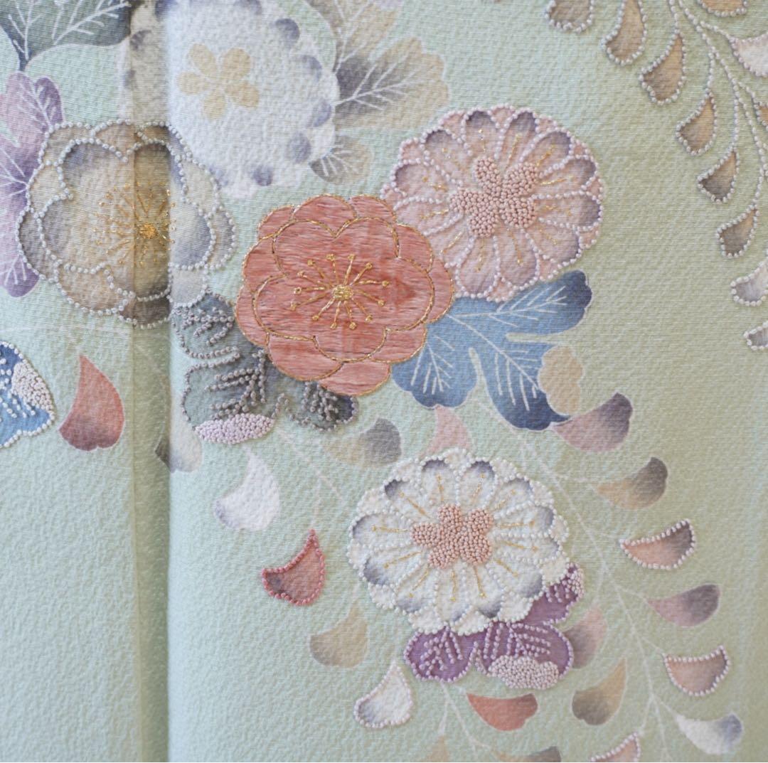 訪問着フルセットa513B 卒業式入学式　お宮参り七五三　結婚式　未着用 やまと