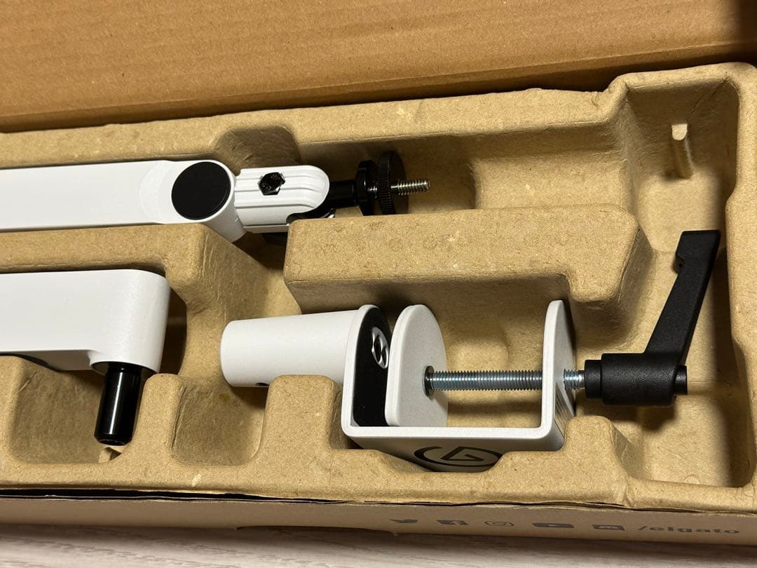Elgato Wave Mic Arm LP White マイクアーム 白
