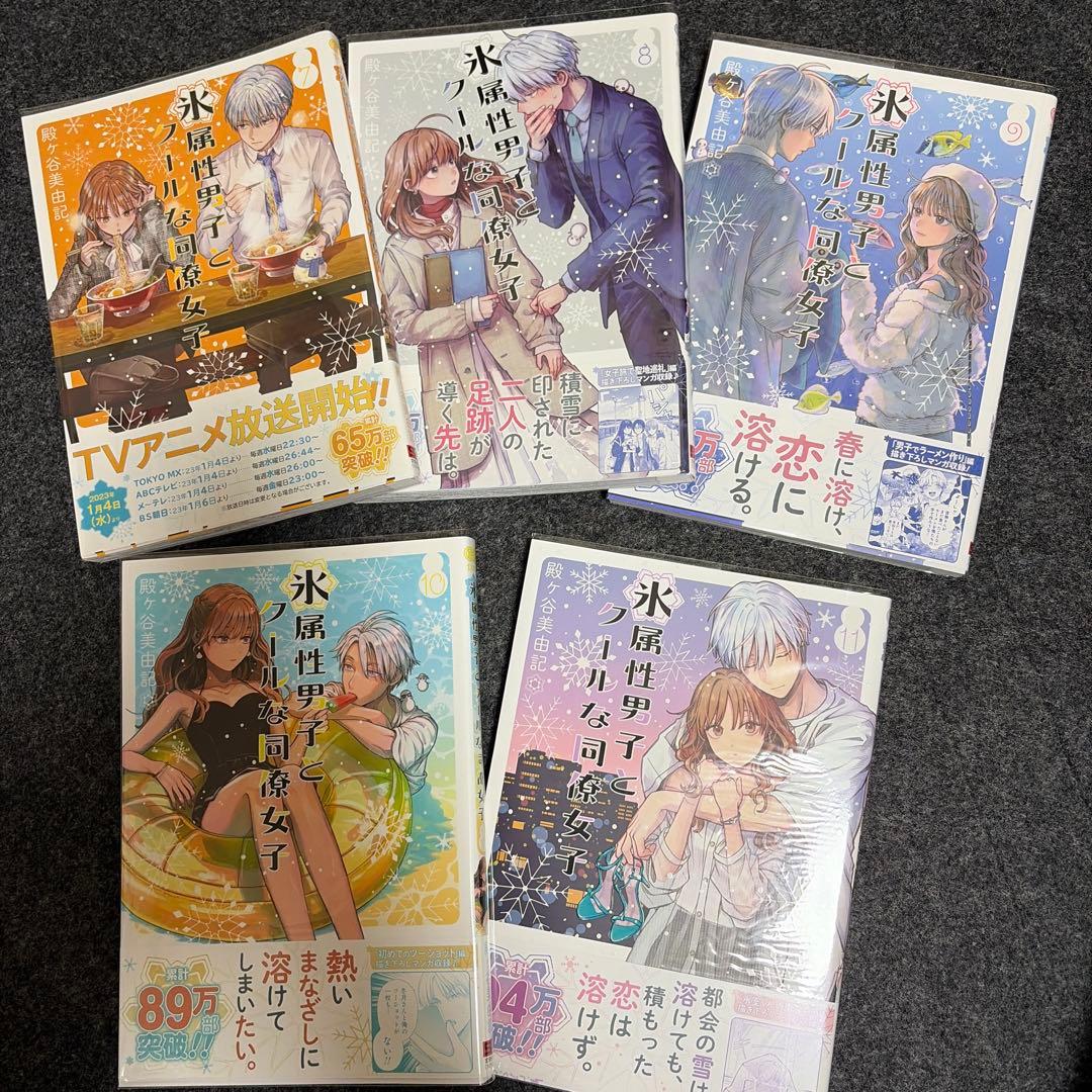 【再出品2/22まで】氷属性男子とクールな同僚女子 1〜11巻セット