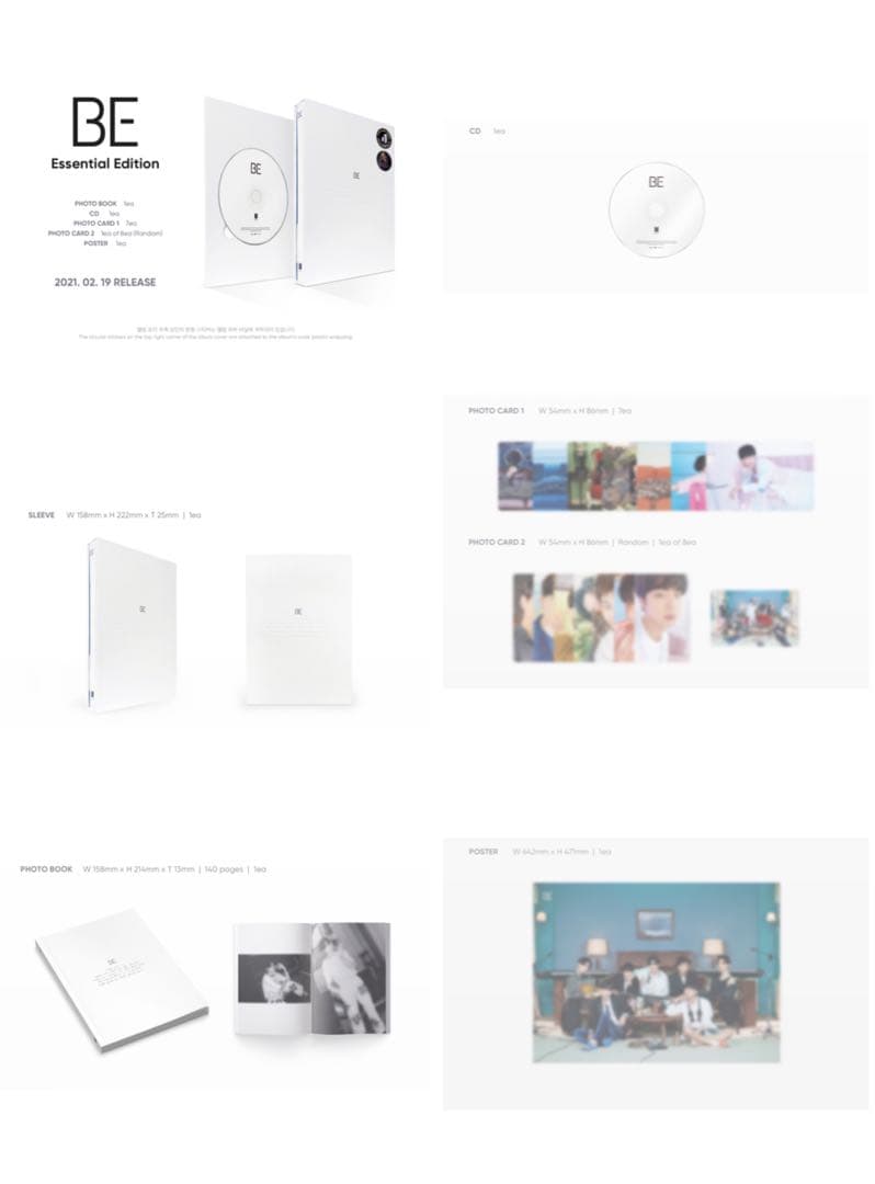 BTS BE JPFC ユニバ ラキドロ トレカ JIMIN ジミン