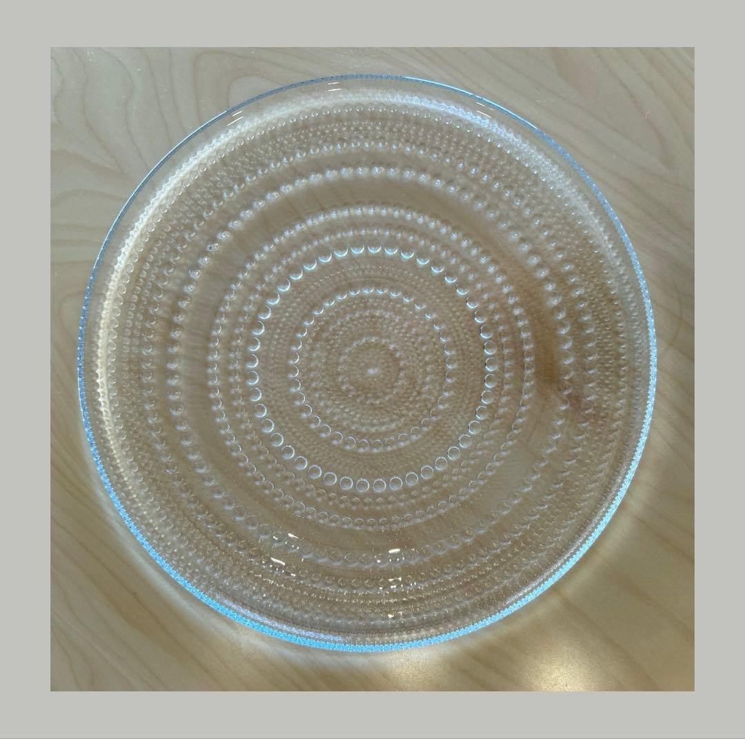 イッタラ カステヘルミ プレート 31.5cm クリア